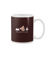Cat T shirt My Needs Are Simple Mug tile