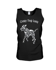 Crazy Dog Lady T-Shirt UK Unisex Tank thumbnail