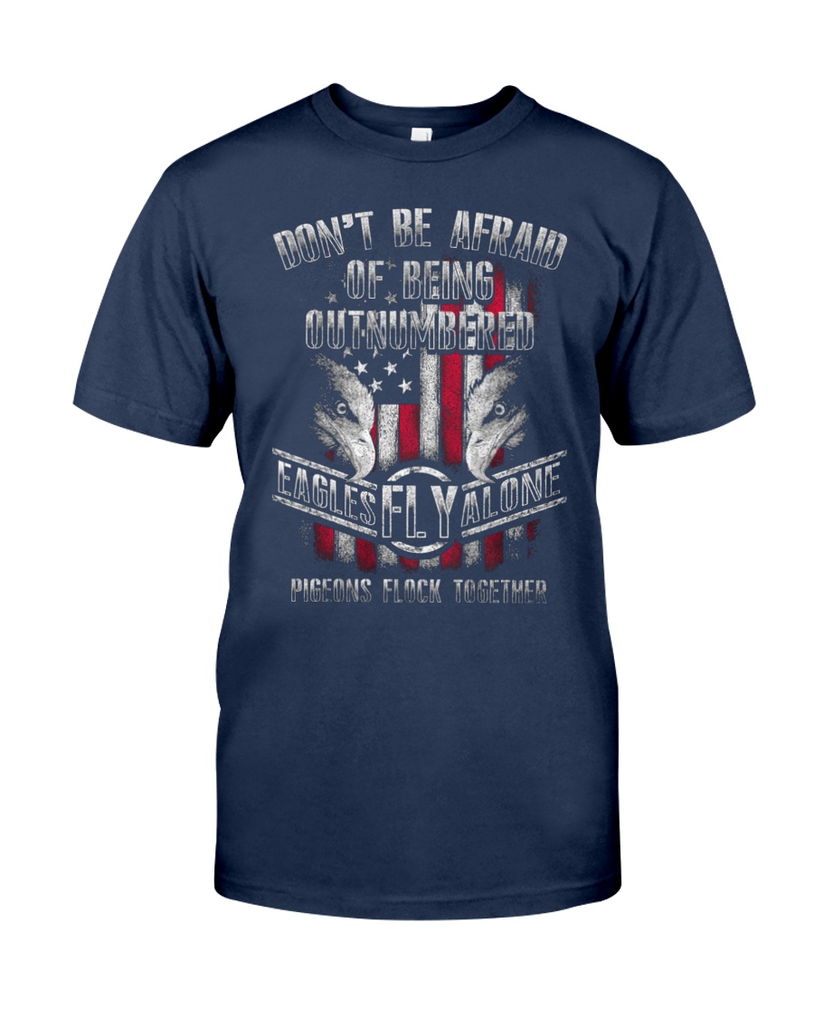 PATRIOTIC - Outnumbered M 0036 Classic T-Shirt