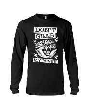 Cats DON'T GRAB MY PUSSY Long Sleeve Tee tile