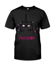 I'm A Caticorn Classic T-Shirt front