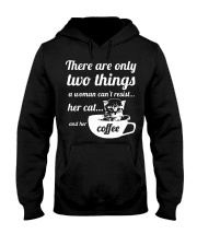 2 Things Woman Can't Resist Hooded Sweatshirt tile