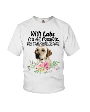 With Labs It's All Possible When It's All Possible Youth T-Shirt tile