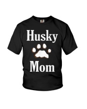 Dog Husky Mom Shirts HUSKY MOM Youth T-Shirt thumbnail