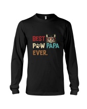 Cat Paw T Shirt Best Paw PaPa Ever Long Sleeve Tee tile