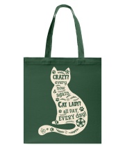 Cat Lover T shirts Cat Lady All Day Every Day Tote Bag tile