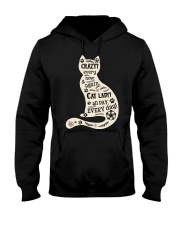 Cat Lover T shirts Cat Lady All Day Every Day Hooded Sweatshirt tile
