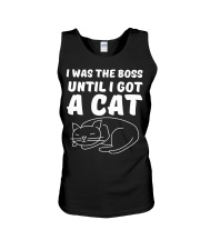 Cats I was the Boss until Get a Cat Unisex Tank tile