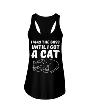 Cats I was the Boss until Get a Cat Ladies Flowy Tank tile
