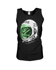 Astronaut Space Cat green screen version Unisex Tank thumbnail