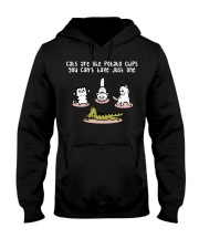 Cats Are Like Potato Chips Hooded Sweatshirt tile
