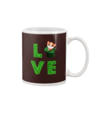 Dog Shirt Cat Cat Leprechaun St Pattrick Day Mug tile