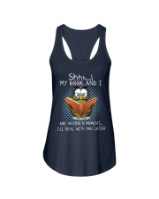 My Book And I Ladies Flowy Tank tile