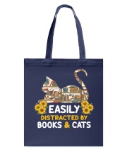 Books And Cats Tote Bag tile