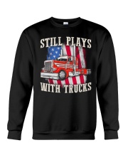 Truck Dad Crewneck Sweatshirt tile