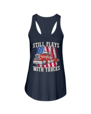 Truck Dad Ladies Flowy Tank tile