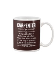 Carpenter Noun Mug tile
