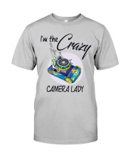 Crazy Camera Lady Classic T-Shirt front