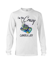 Crazy Camera Lady Long Sleeve Tee tile