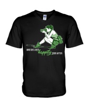 Happily Ever V-Neck T-Shirt tile