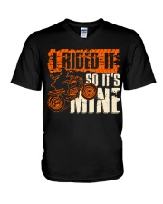 So It's Mine V-Neck T-Shirt tile