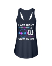 Last Night Ladies Flowy Tank tile