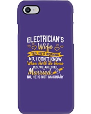 Yes Electrician Is Working Phone Case tile