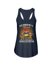 Sexy Electrician Ladies Flowy Tank tile