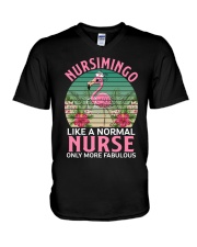 Nursimingo V-Neck T-Shirt tile