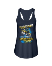 Never Grew Up Ladies Flowy Tank tile