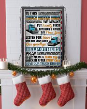 Love Our Truck Driver 11x17 Poster lifestyle-holiday-poster-4