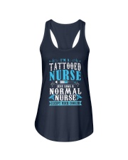 Tattooed Nurse Ladies Flowy Tank tile