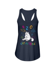 Cat A Tonic Ladies Flowy Tank tile