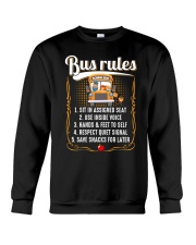 Bus Rules Crewneck Sweatshirt tile