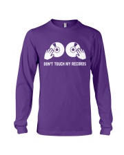 Don't Touch My Records Long Sleeve Tee tile