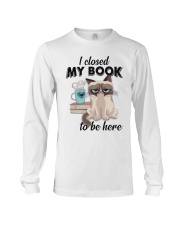 Closed My Book Long Sleeve Tee tile