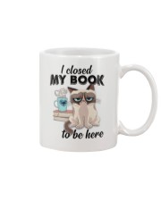 Closed My Book Mug tile