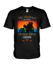 Hottest Biker V-Neck T-Shirt tile