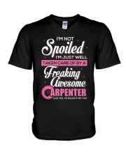 Not Spoiled V-Neck T-Shirt tile