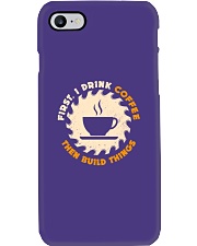 Drink Coffee Build Things Phone Case tile