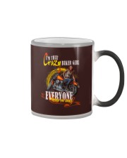 Im That Crazy Biker Girl Color Changing Mug tile
