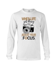 When Life Gets Blurry Long Sleeve Tee tile