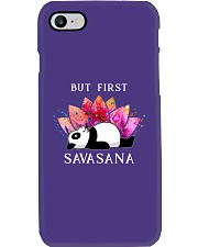 But First Savasana Phone Case tile