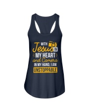 I Am Unstoppable Ladies Flowy Tank tile