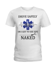 Drive Safely Ladies T-Shirt tile