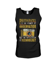The Power Of Observation Unisex Tank tile