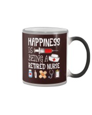 Being A Retired Nurse Color Changing Mug tile