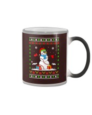 Christmas Baseball Color Changing Mug tile