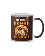 So I Ride A Motorcycle Color Changing Mug tile