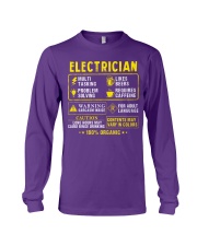 Electrician Info Long Sleeve Tee tile